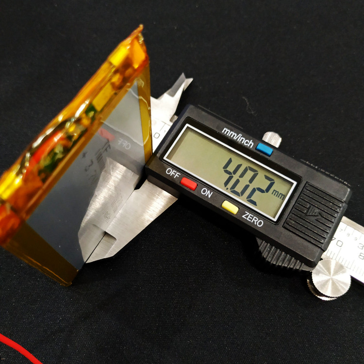 เครื่องบันทึกการขับขี่ GPS Navigator แบตเตอรี่ลิเธียมโพลีเมอร์ 3.7V405070อีบุ๊ก MP4 แบบสากลแบบชาร์จไ