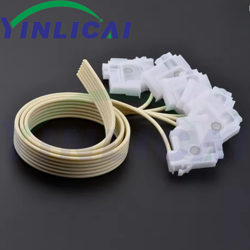 4 สี L series CISS ท่อยี่ห้อ New Epson L3250 L3256 L3210 L3110 L3118 L3119 L3106 L3108 L3109 L3150 L3156 L3158 L3160 1 ชุด(4 และสายแดมเปอร์)
