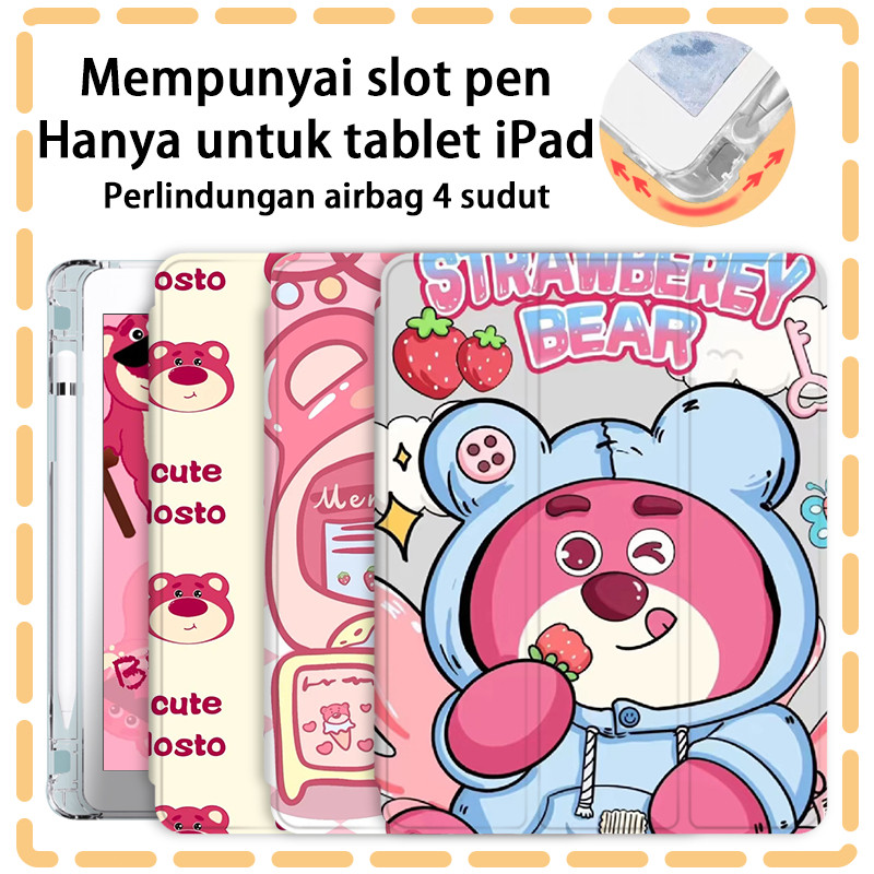 เคส Ipad 10 พร้อม iPad Air ช่องเสียบปากกา 5 Pro11" M4 2024 11 นิ้ว Air 6 กรณี iPad 9 Air 11 2024 M2 