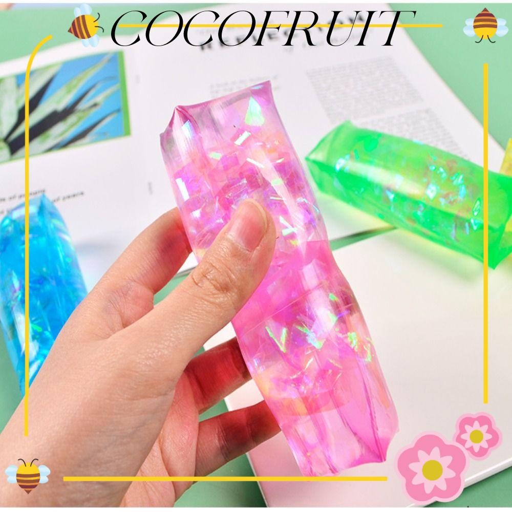 COCOFRUIT Water Snake Fidget Toys, ลื่น Tricky สีสดใส Water Wiggler ของเล่น, ไม่สามารถถือ Squishy Se