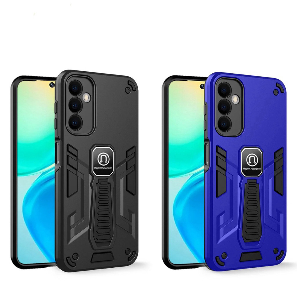 เคสแม่เหล็กหุ่นยนต์ สำหรับ Samsung S25FE A17 A07 A56 A36 A26 A16 A06 กันกระแทก