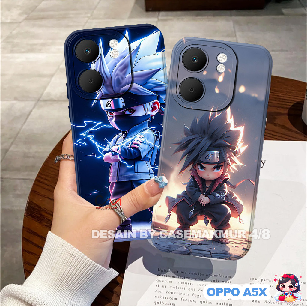 OPPO A5X 2025 / A5 4G / A5i Pro 4G 5G Case - Anime Motif - เคส Softcase ยืดหยุ่น Pro Camera