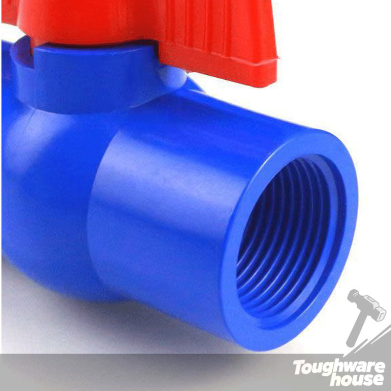 วาล์ว Ball Valve PVC คุมน้ำ คุณภาพสูง ไม่แตกหัก ทนแดด หมุนง่าย เรียบ ไม่เป็นสนิม เหมาะสำหรับการใช้งานระยะยาว - รูปที่ 5