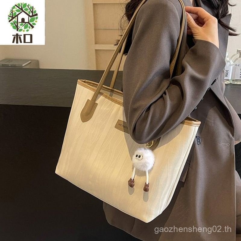 กระเป๋า Tote WK3V ขนาดใหญ่ ความจุมาก สำหรับผู้หญิง ฤดูใบไม้ผลิและฤดูร้อน 2025