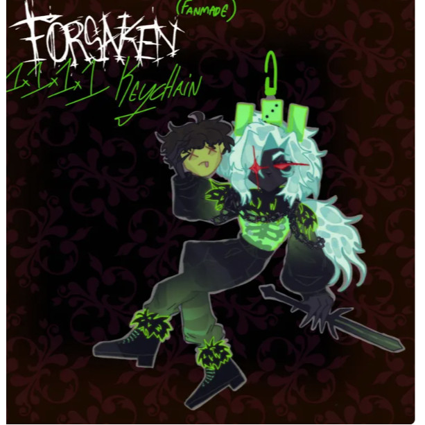 FORSAKEN - พวงกุญแจ 1x1x1 / 1x4