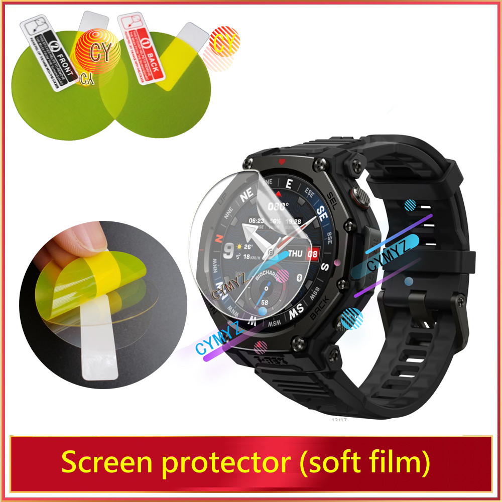 Amazfit T REX 3 Pro ฟิล์มป้องกันซ่อม HD Soft TPU Hydrogel Film Amazfit T REX 3 Pro ป้องกันหน้าจอ