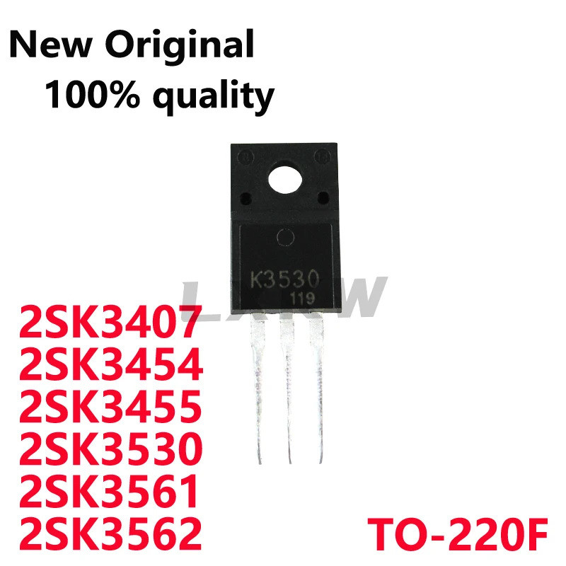 5/PCS ใหม่ 2SK3407 K3407 2SK3454 K3454 2SK3455 K3455 2SK3530 K3530 2SK3561 2SK3561 2SK3562 K3562 K35