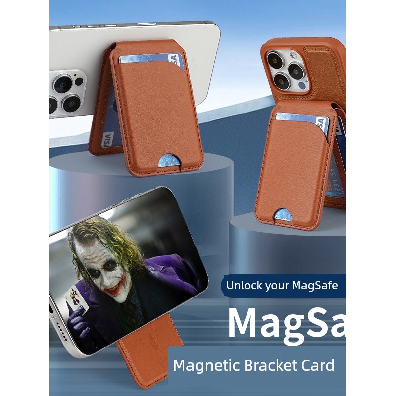 magsafe wallet wallet magsafe Magsafe ที่ใส่การ์ดสติกเกอร์ด้านหลัง Apple 15pro หมุนได้