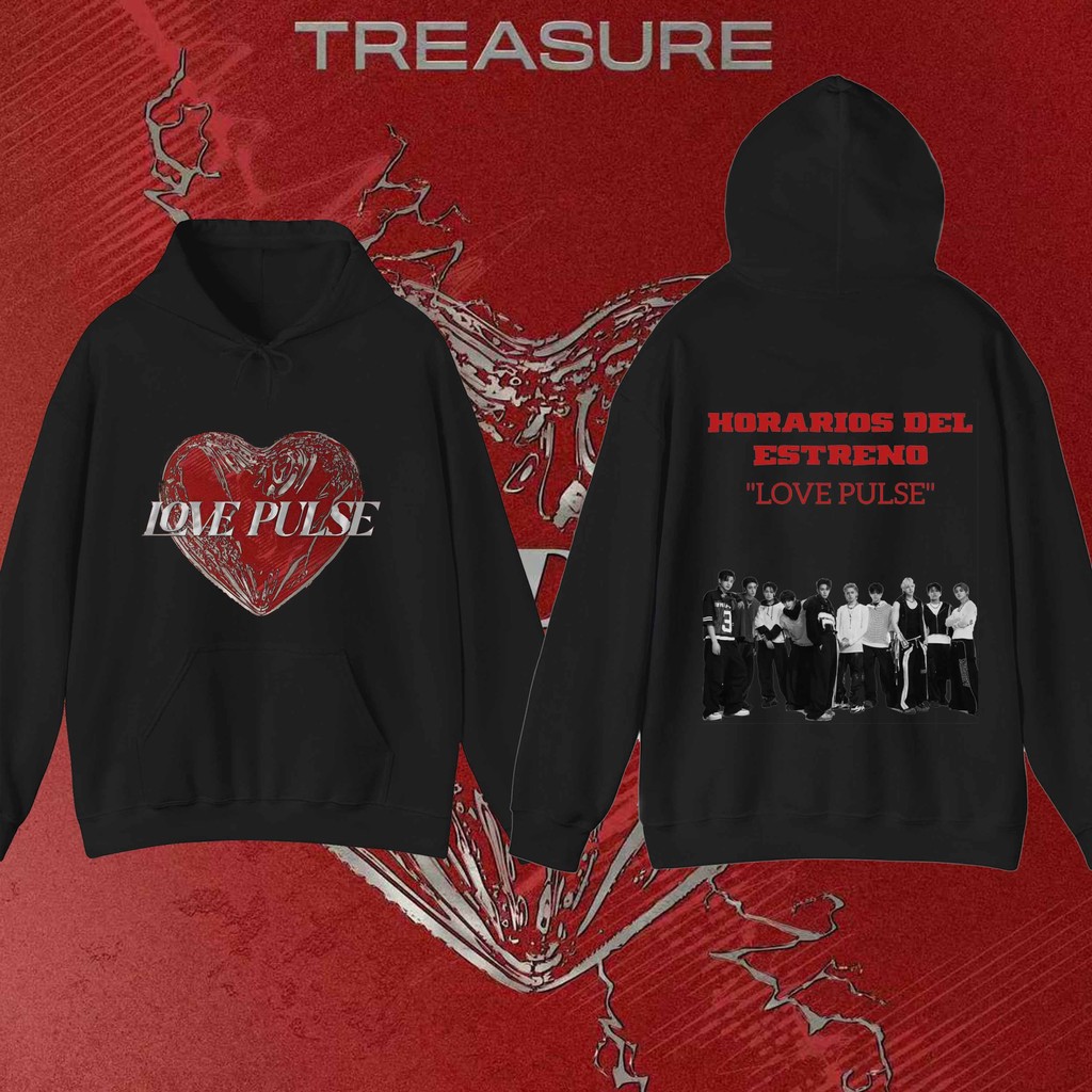 [3rd MINI ALBUM] TREASURE Hoodie | Concert Merch Inspired เสื้อฮู้ดเกาหลี TREASURE