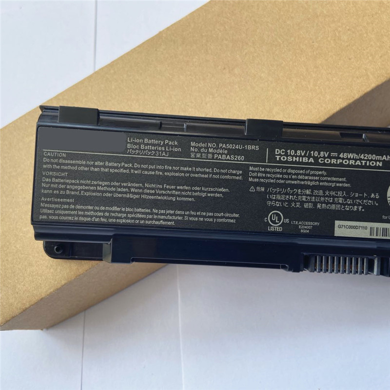 แบตเตอรี่แล็ปท็อป Toshiba PA5024U-1BRS T552 M805 M840 P875 ใหม่ล่าสุด