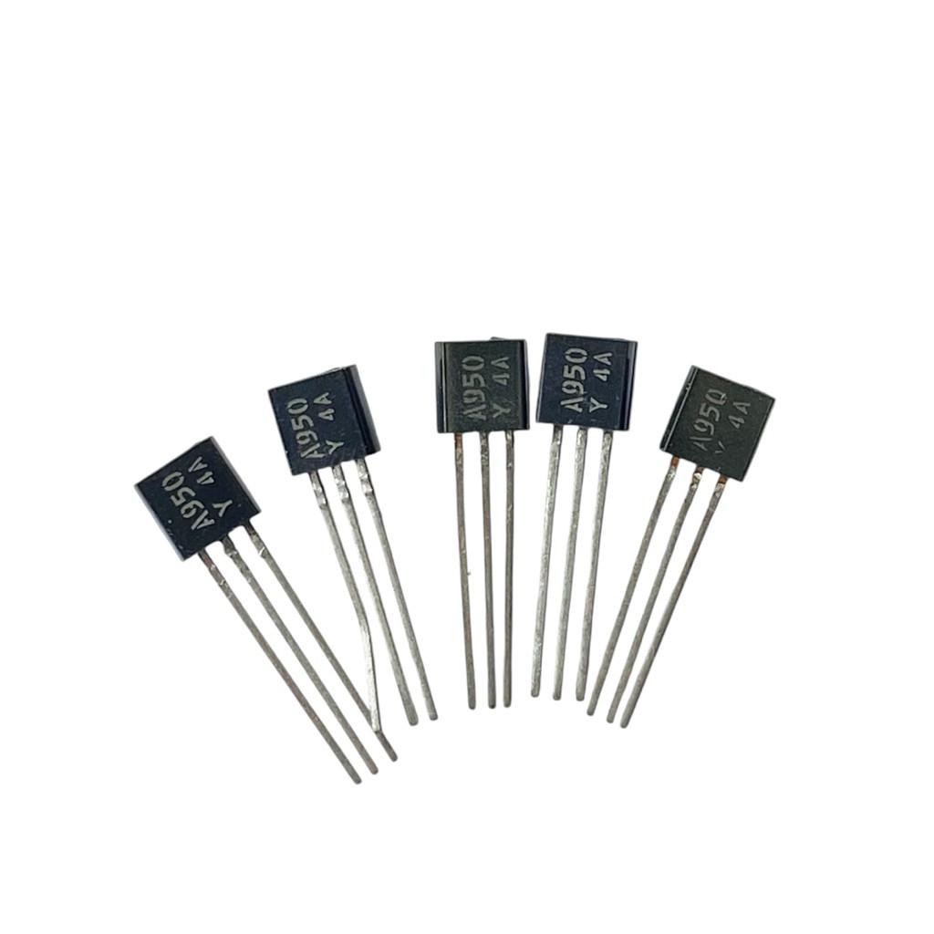 A950(2SA950) Transistor PNP 0.8A 35V (แพ็ค 5ตัว)V TO-92 มีสินค้าพร้อมส่งในไทย