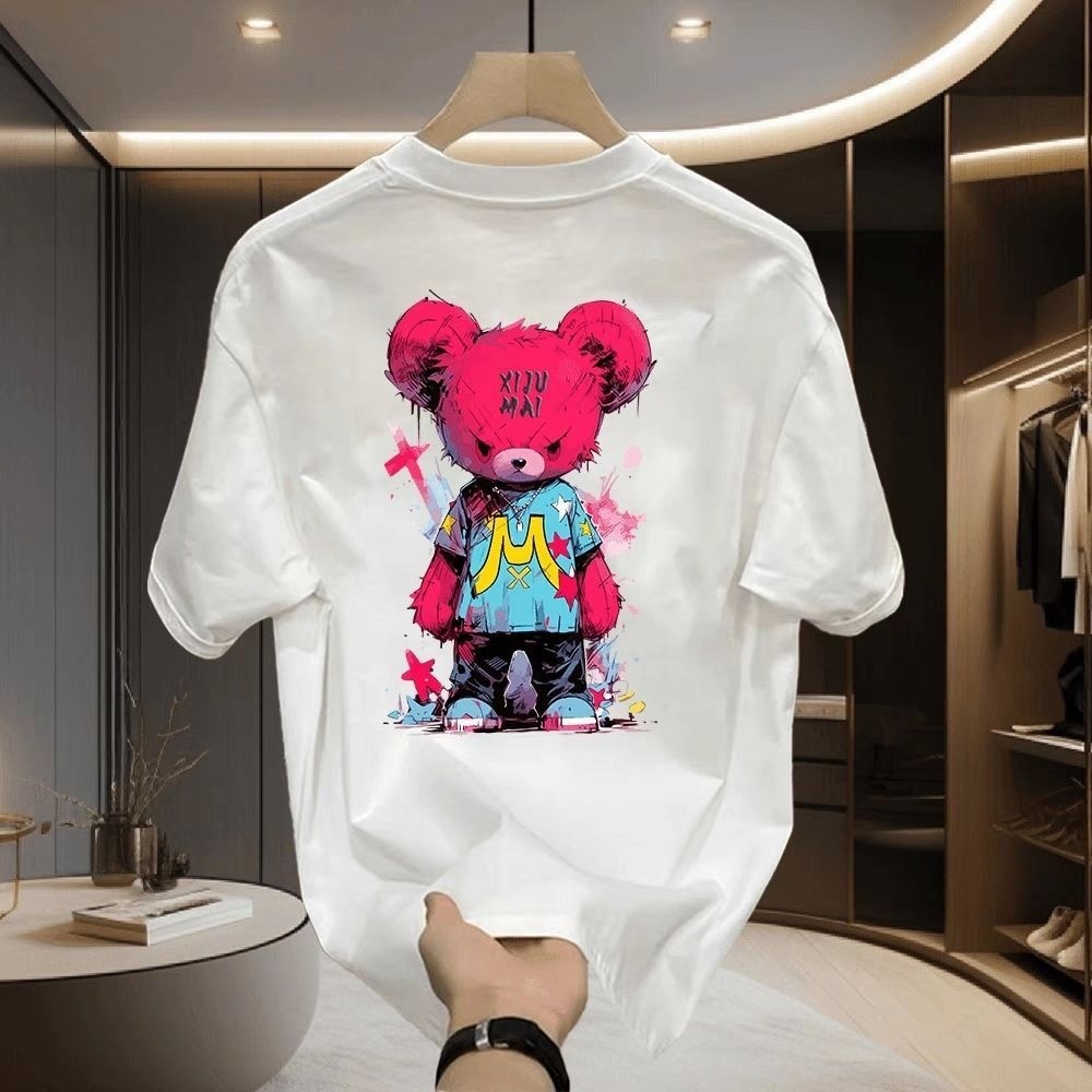 COD 2025 European and American Trendy Brand High Street Hip-Hop Ins Style Short Sleeve T-Shirt for M