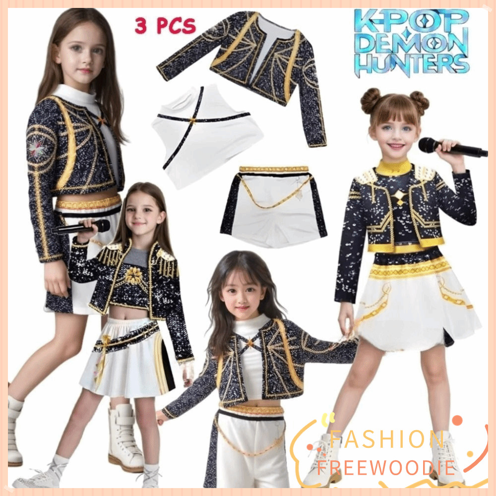 ชุดคอสเพลย์ Mira จาก Demon Hunter กับรูปแบบ K-pop Idol Rumi