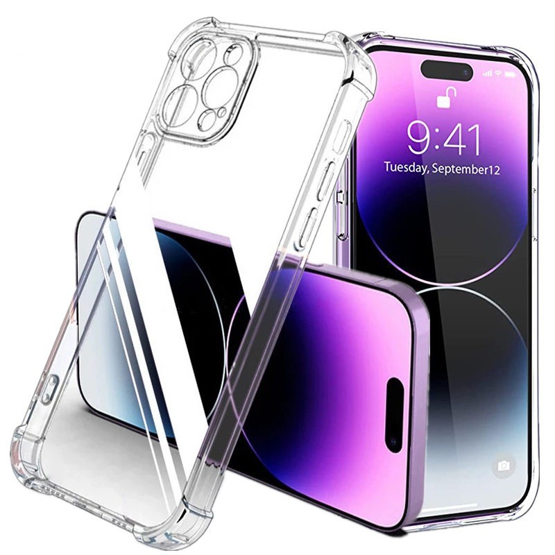 เคสใส กันกระแทก สําหรับ iPhone 11 12 13 14 15 16 17 Pro Max X XS XR 8 7 6S 6 Plus