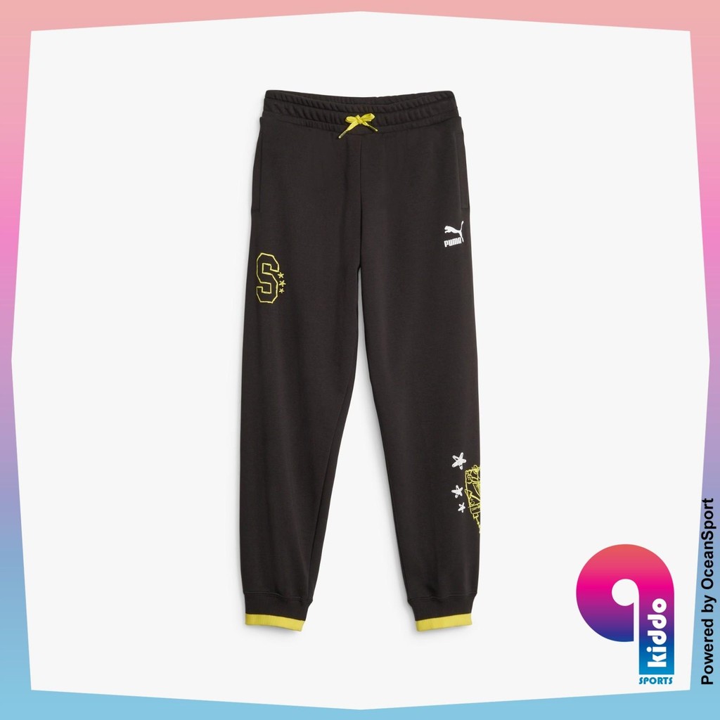 PUMA X SPONGE BOB กางเกงวอร์ม TR PUMA Blac (62221901)