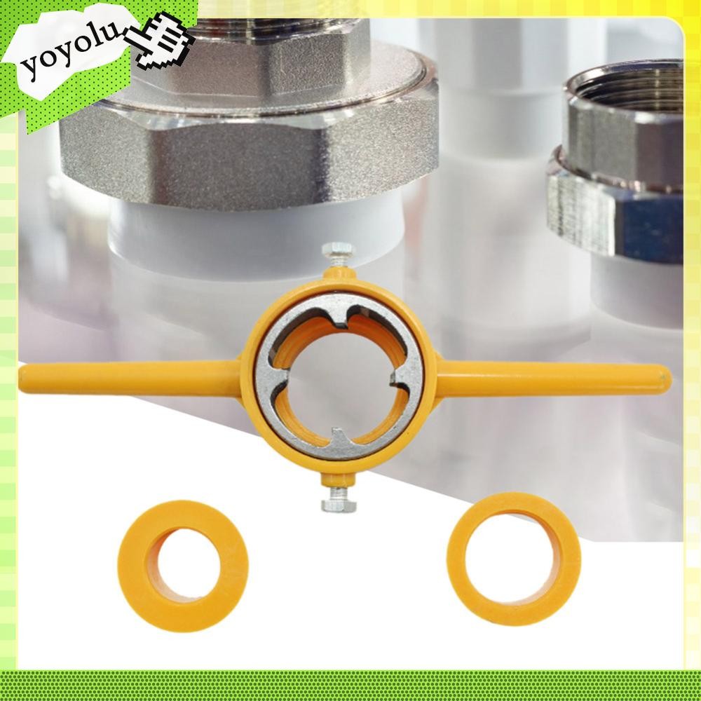 6 ชิ้น NPT Thread Tap Die ชุด 1/2 3/4 1 นิ้ว PVC/NPT เครื่องทําด้ายซ่อมประปา