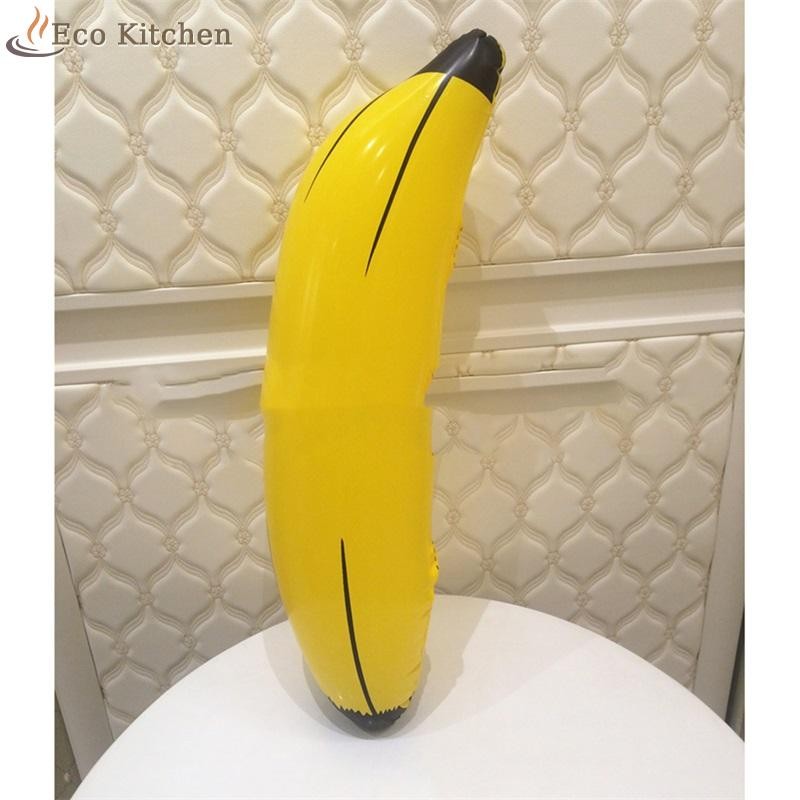 [Eco Kitchen] ขนาดใหญ่ 66 ซม.กล้วยเป่าลม PVC Blow up Tropical ผลไม้น่ารักของเล่นเด็กปาร์ตี้ [ใหม่]