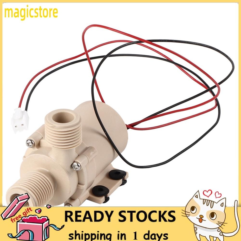 macospice-th zjchao 12v 24v โซลาร์ดีซีน้ำร้อนไหลเวียนปั๊มพู่กันมอเตอร์ 3m 5m 9.8ft 16.4ft