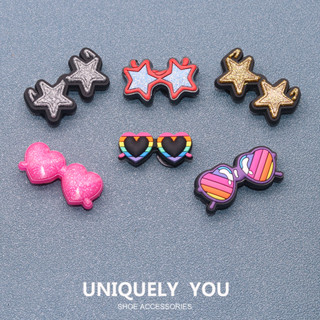 Shoe Charms อุปกรณ์แต่งหัวรองเท้า Star Glasses ทำเองได้ง่าย …