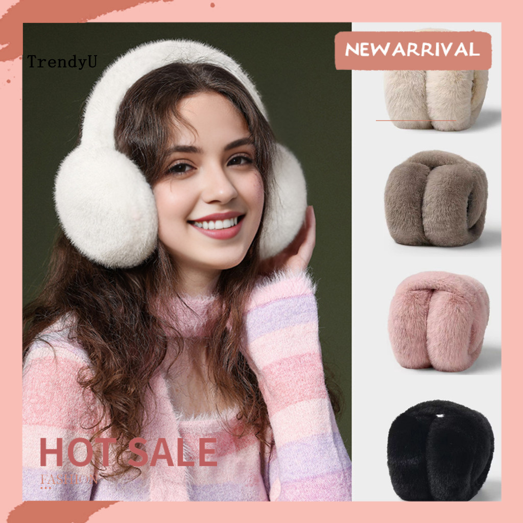 ที่ปิดหูผ้าขนสัตว์ กันลมกันหนาว สไตล์มารยาท อบอุ่นและแฟชั่นสำหรับฤดูหนาว ใช้ได้ดีสำหรับกิจกรรมกลางแจ้งอย่างการเล่นสกี