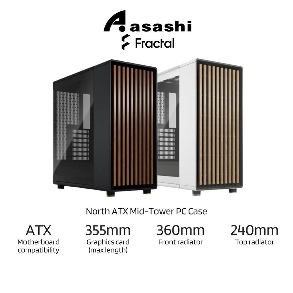 Fractal Design เคสพีซี Mid-Tower เหนือ ATX
