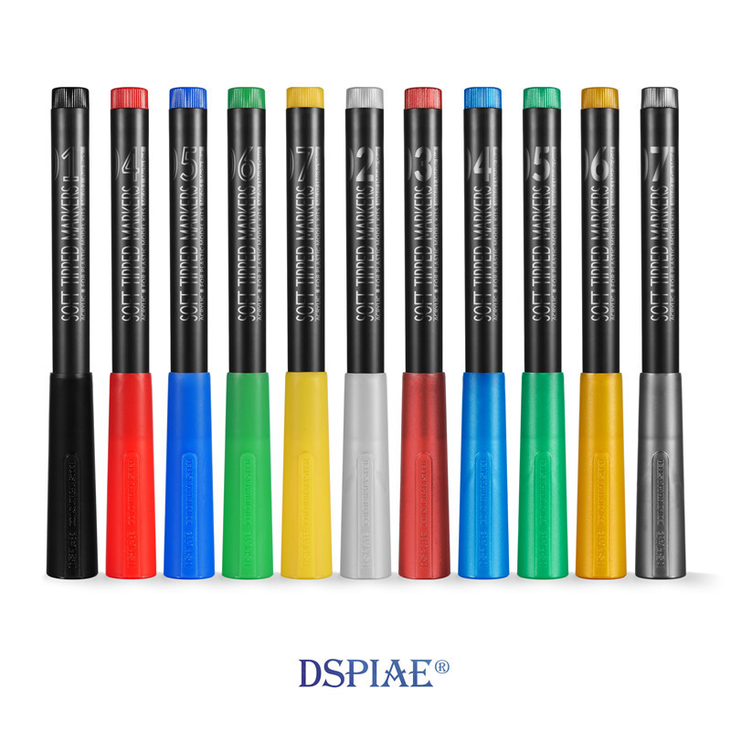 DSPIAE Dispae Water-Based Soft Tip Marker กันดั้มรุ่น Basic Color Metallic Color Marker MK/MKM