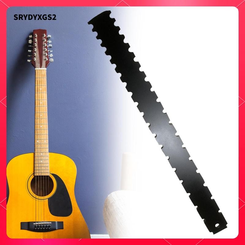 [Srydyxgs2] กีตาร์คอหยักตรงไม้บรรทัดอะไหล่ซ่อมคอ Gaps ไม้บรรทัด String Actions Gauge ไม้บรรทัด Luthi