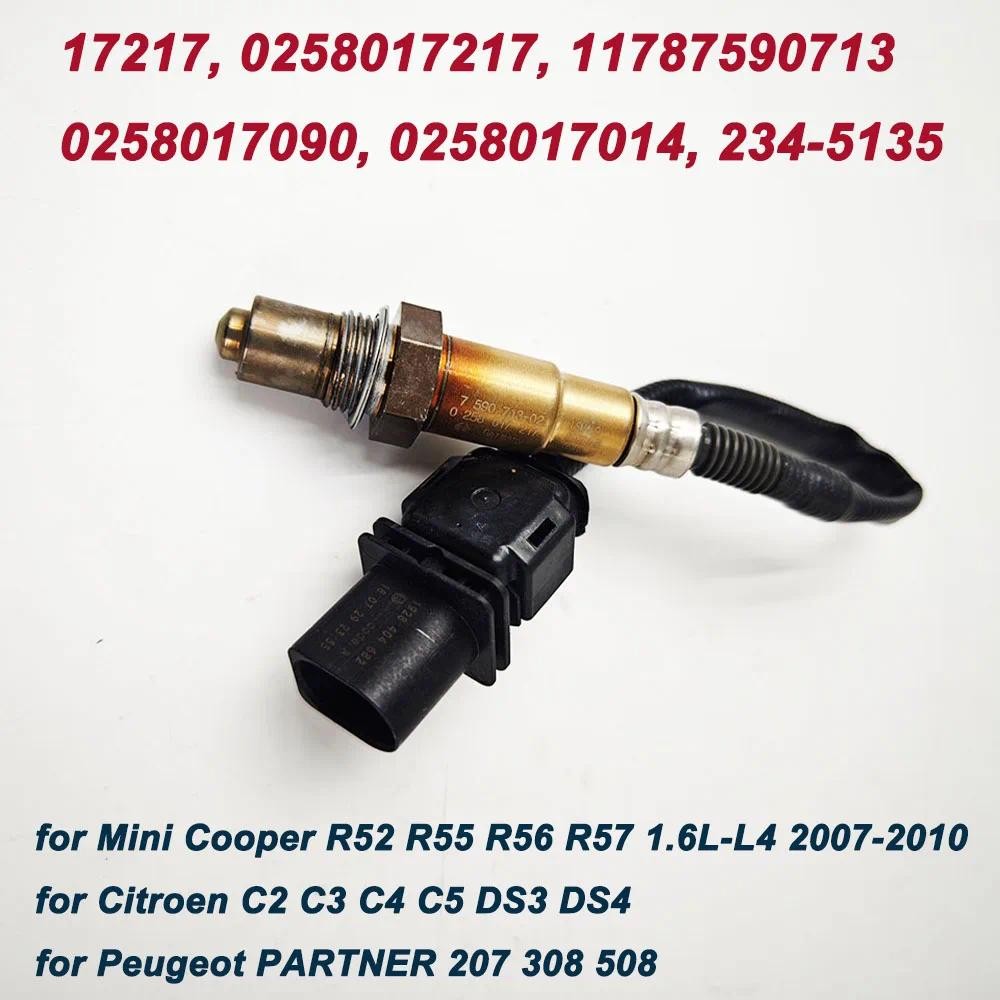 O2 Lambda Probe AFR เซนเซอร์ออกซิเจน 17217 0258017217 11787590713 สําหรับ Citroen C2 Peugeot 207 208