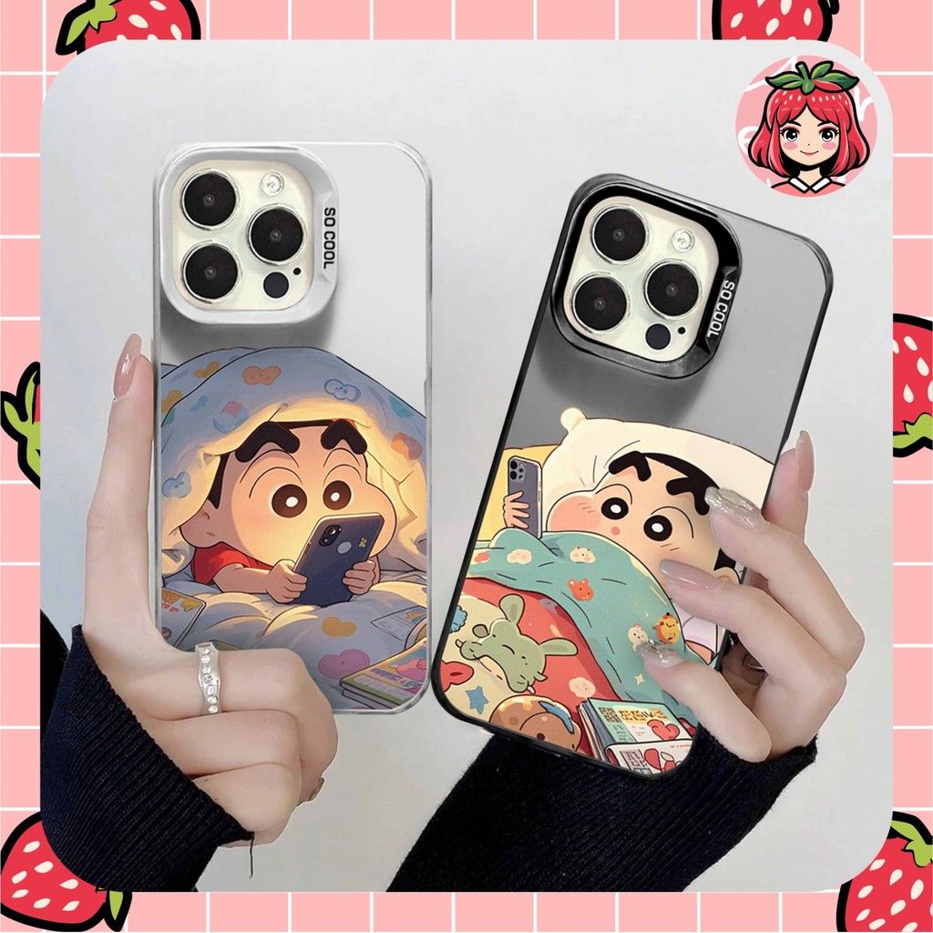 So Cool Shinchan Printing case iphone 6 6s 7 8 plus x xs xr 11 12 13 14 15 pro max (5)