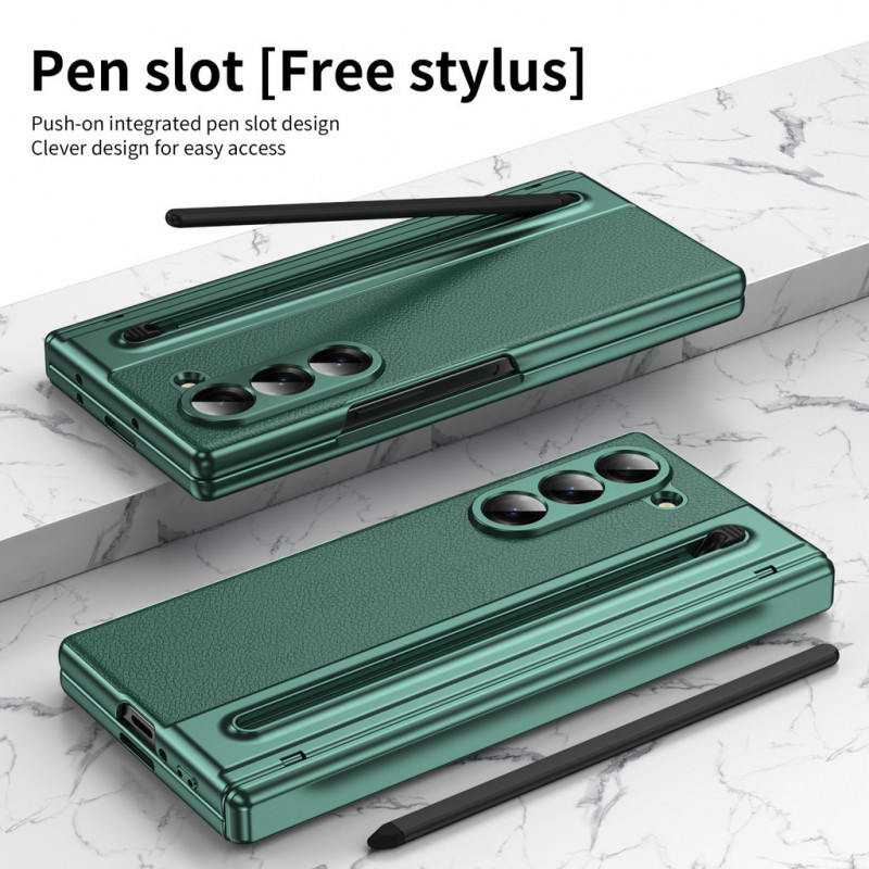 ใหม่สําหรับ Samsung Fold 7 เคสโทรศัพท์ Fold7/6/5/4/3 ช่องเสียบปากกาพร้อมตัวป้องกันหน้าจอ Anti-Fall เคสโทรศัพท์