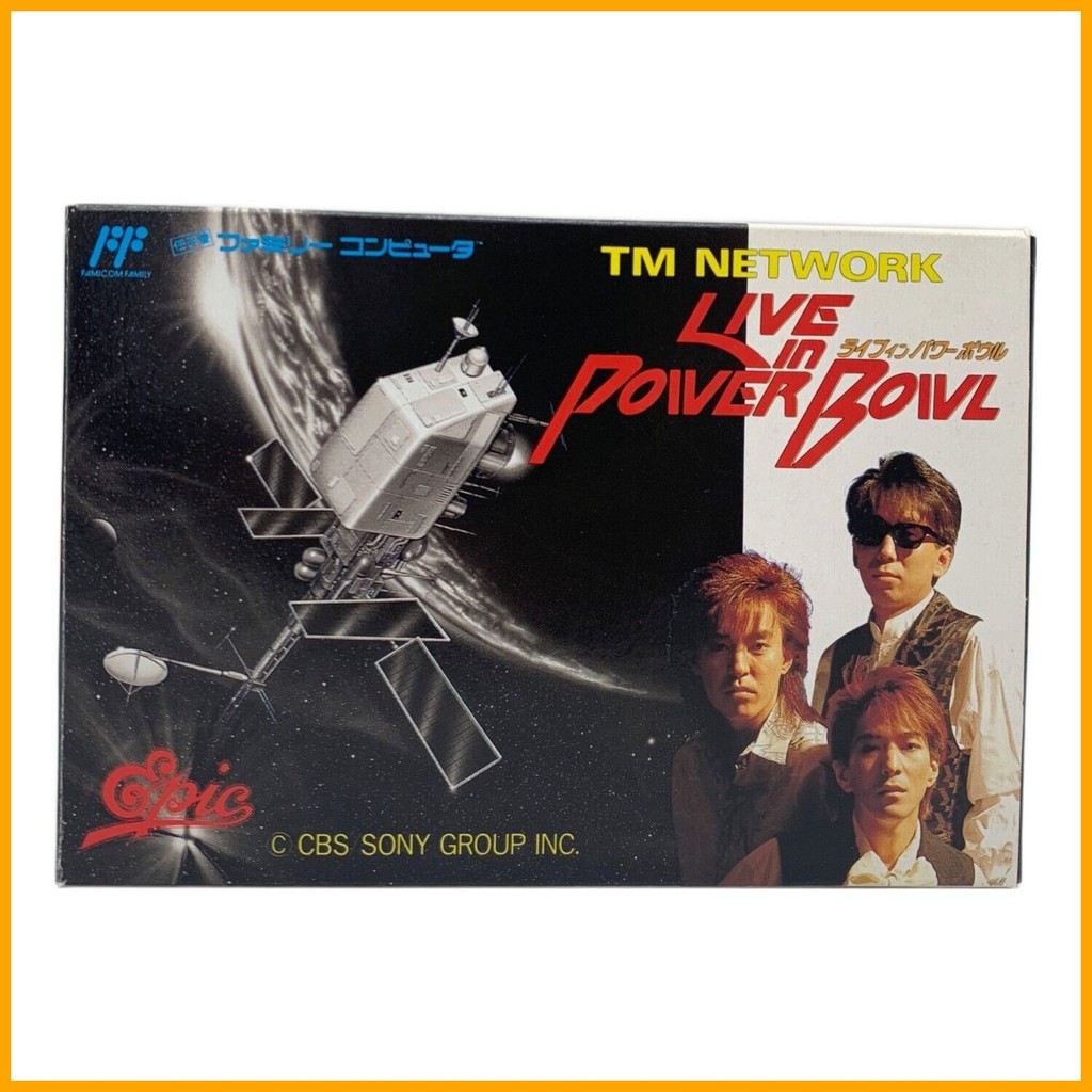 FAMICOM FAMILY Famicom TM NETWORK ถ่ายทอดสดใน Power Bowl -A406