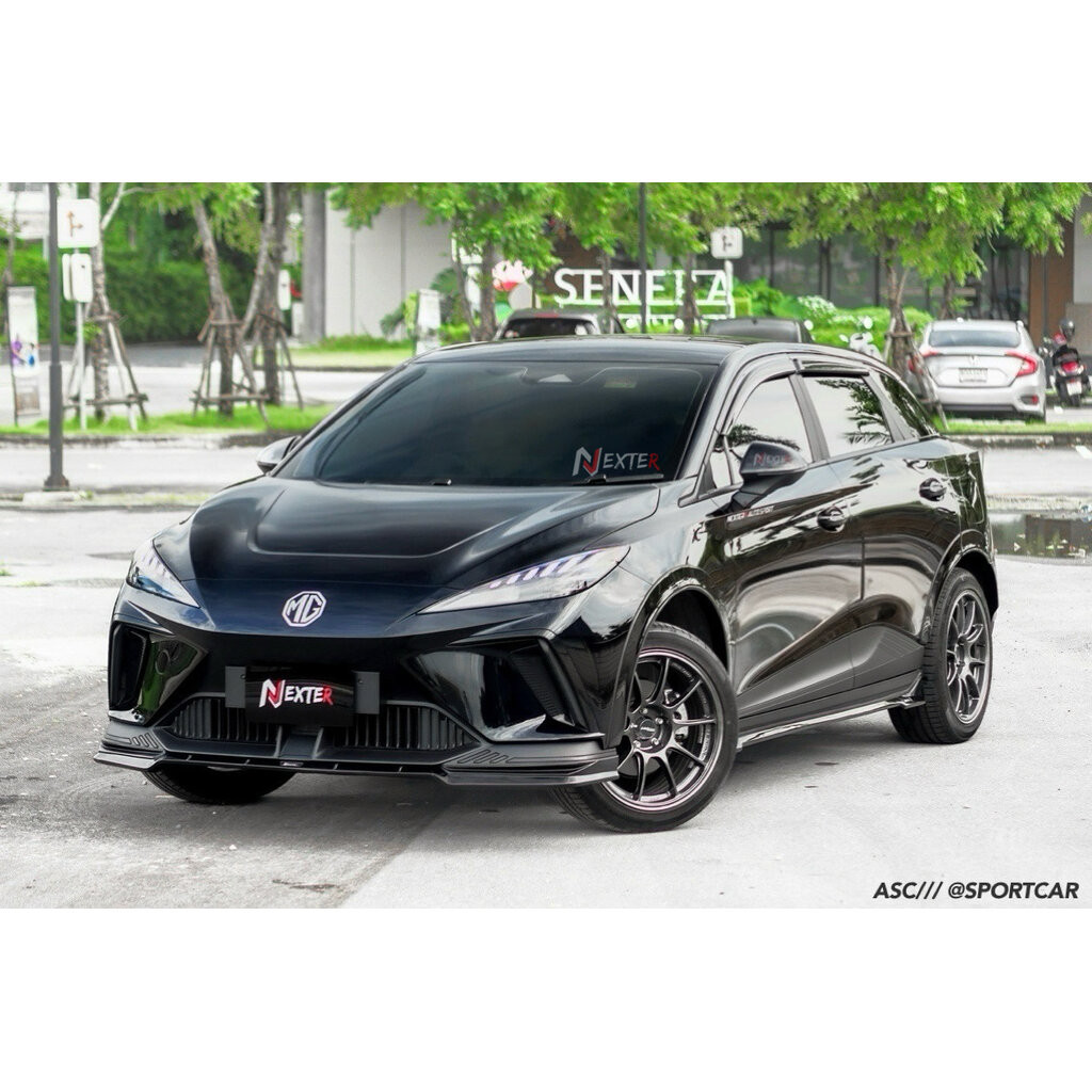 ชุดแต่งพร้อมคิ้วล้อ MG4 2023 2024 2025 ทรง NEXTER - MG4 ลิ้นแต่ง แต่งสวย สเกิร์ตรอบคัน ของแต่ง งานคุ