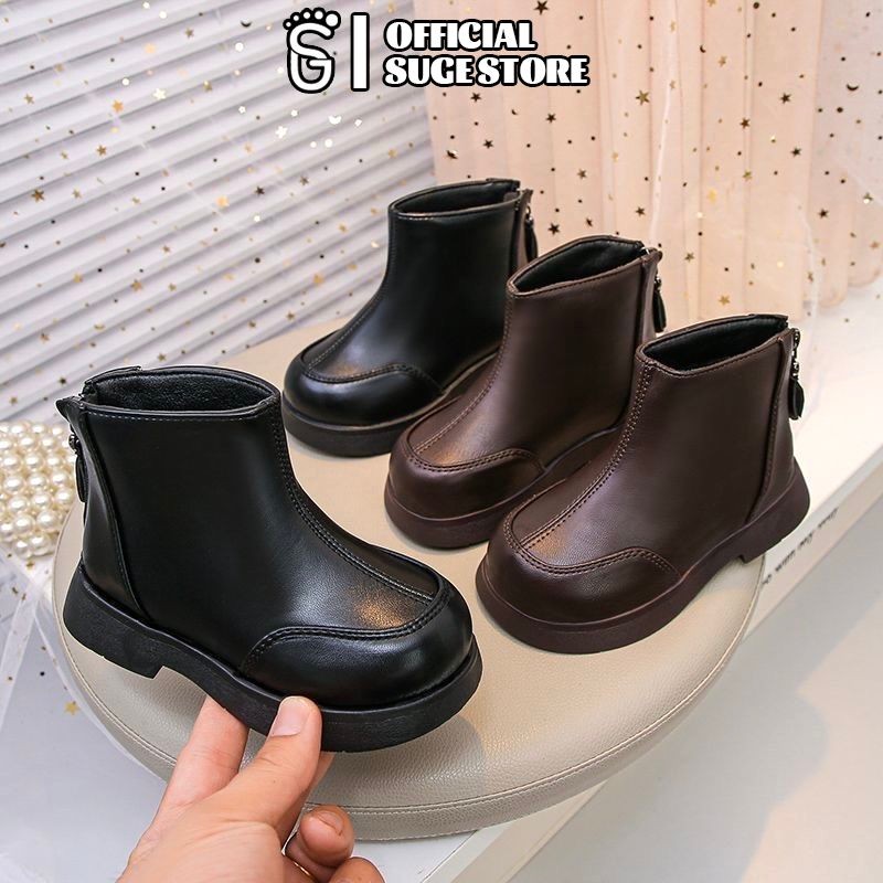 SUGO รองเท้าเด็ก รองเท้าบูทเด็กหญิง