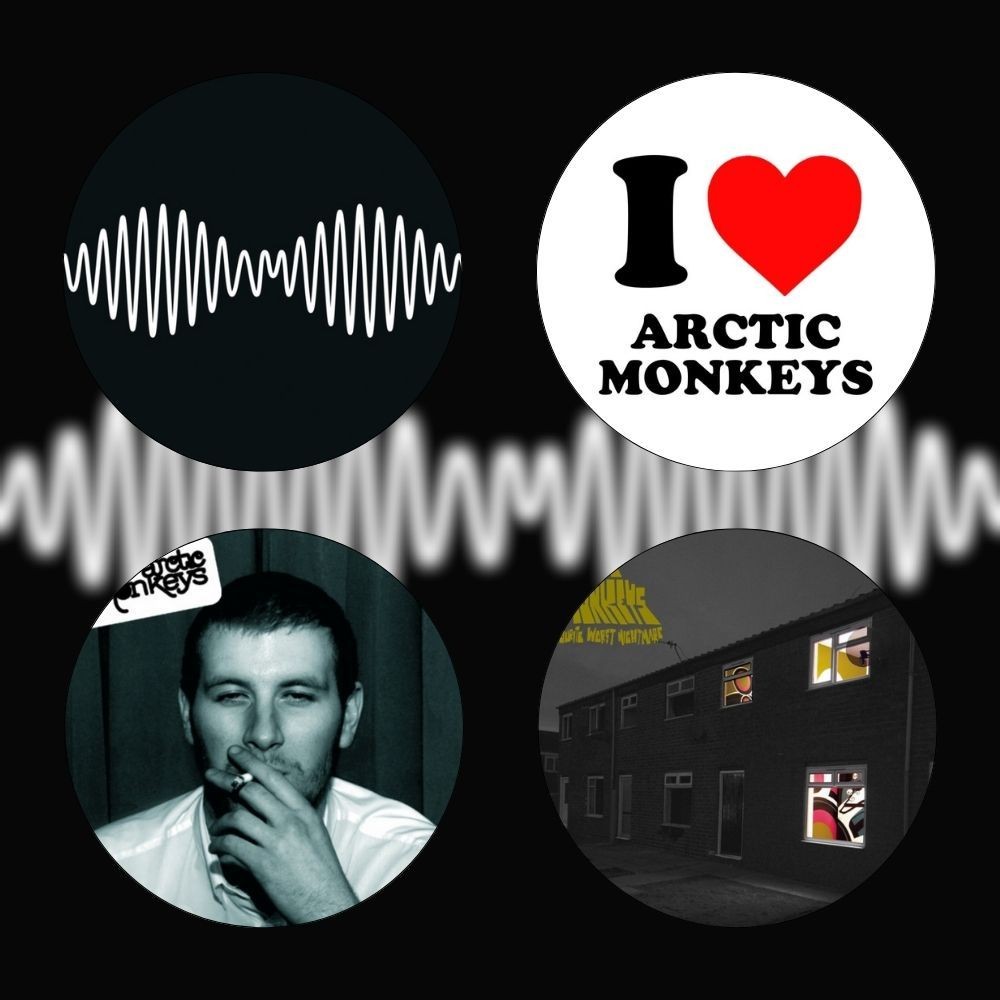 เข็มกลัดปุ่มมัด Arctic Monkeys