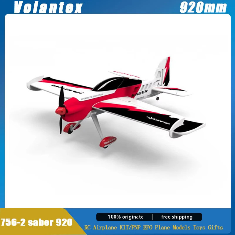Volantex Rc Plane Saber 920 756 - 2 Rc เครื่องบิน Epo 920 mm Wingspan 3d เครื่องบิน Aerobatic เด็กผู