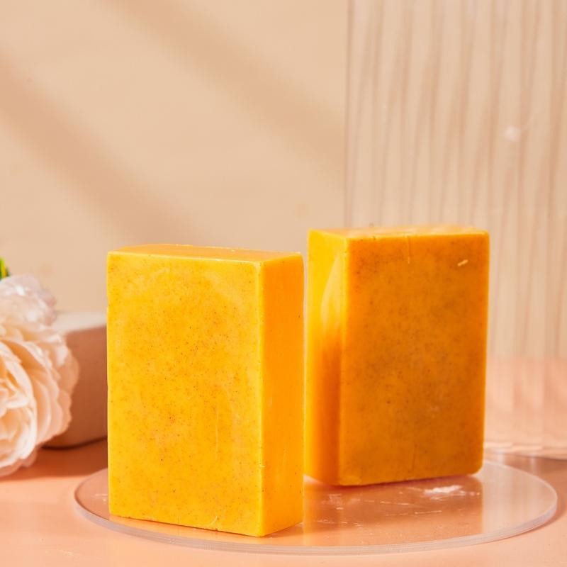 AGICEA Turmeric & Kojic Acid Brightening Soap, Kojic Acid Soap, Soap Body Care Body Wash Lemon Flawl