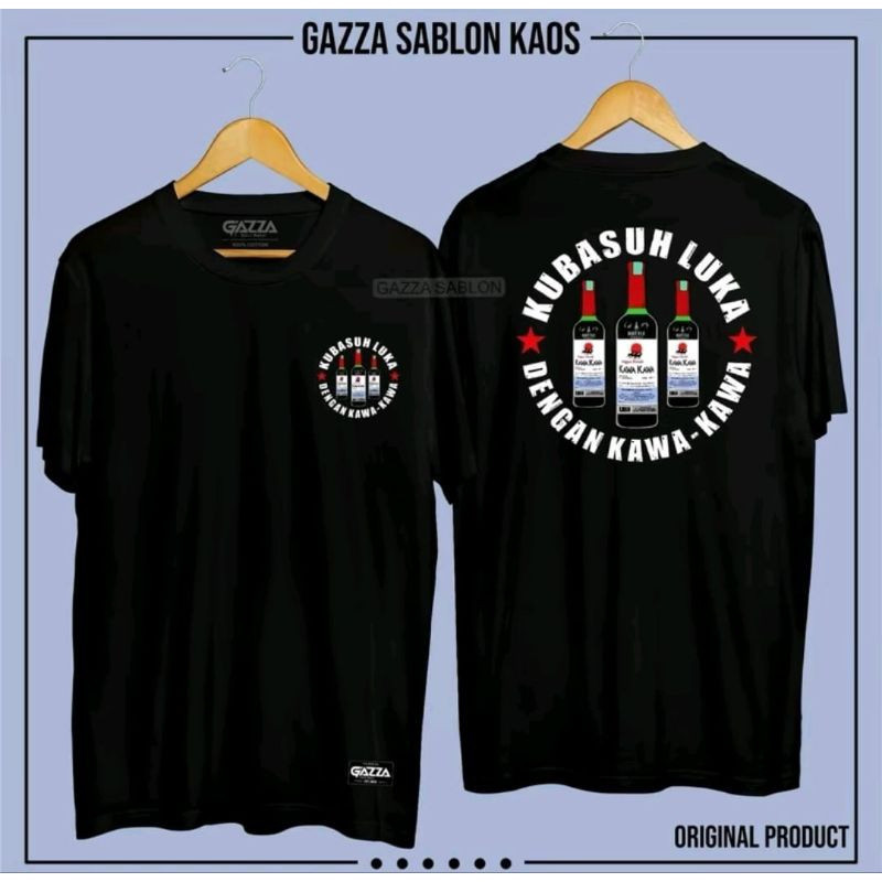 เสื้อยืด DISTRO สําหรับเสื้อยืด KAWA KAWA///CURRENT VIRAL WORDS