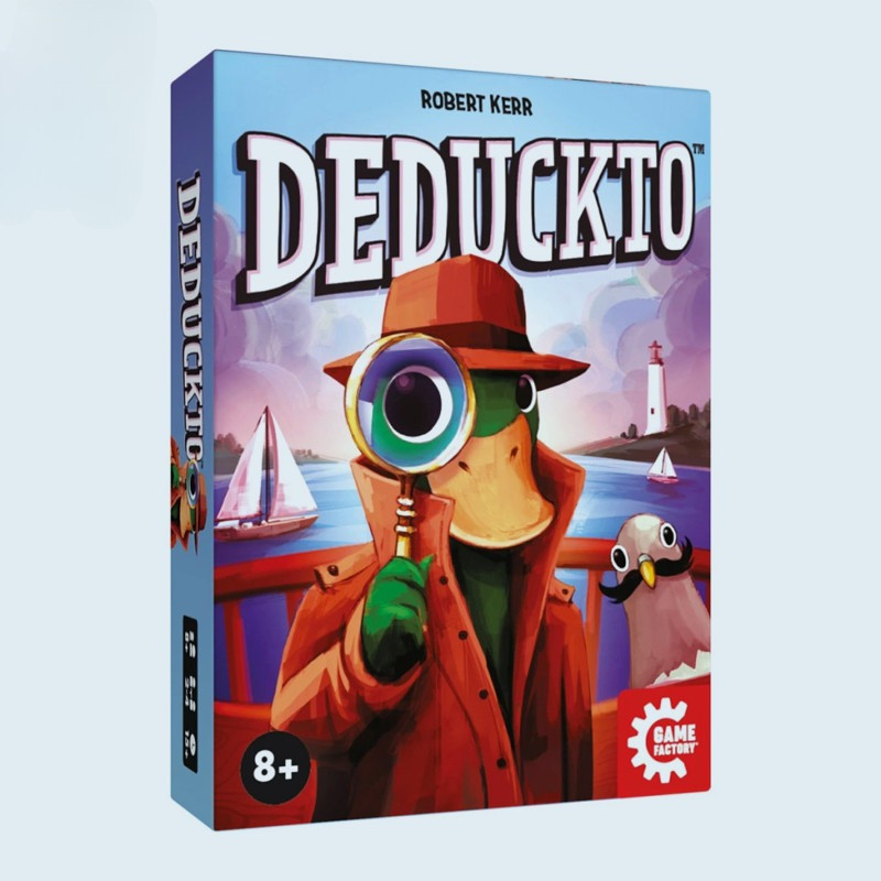 Gamewright - Deduckto - A Quacking Deduction Game - Card Game for Kids Ages 8 and Up - Great for Fam