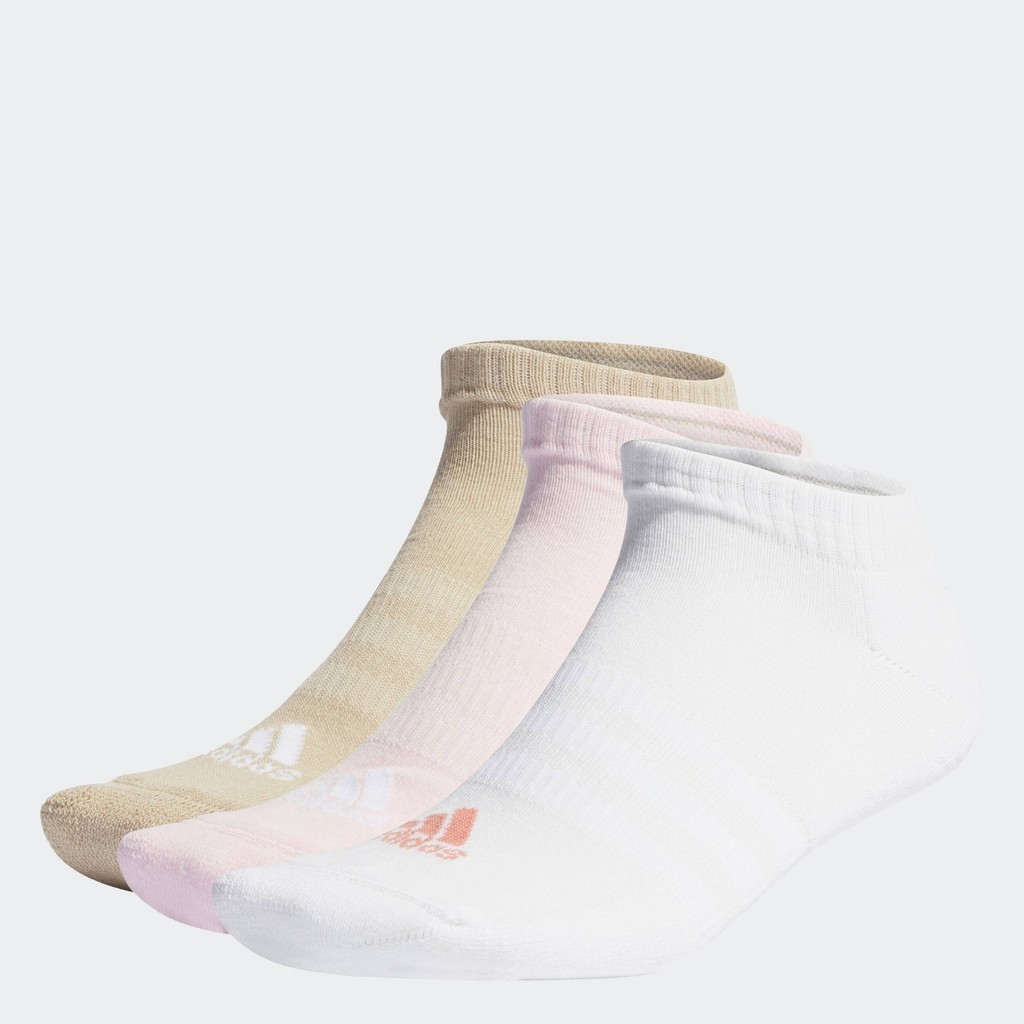 adidas Lifestyle Cushioned Low-Cut Socks 3 Pairs Unisex Pink IJ8241
