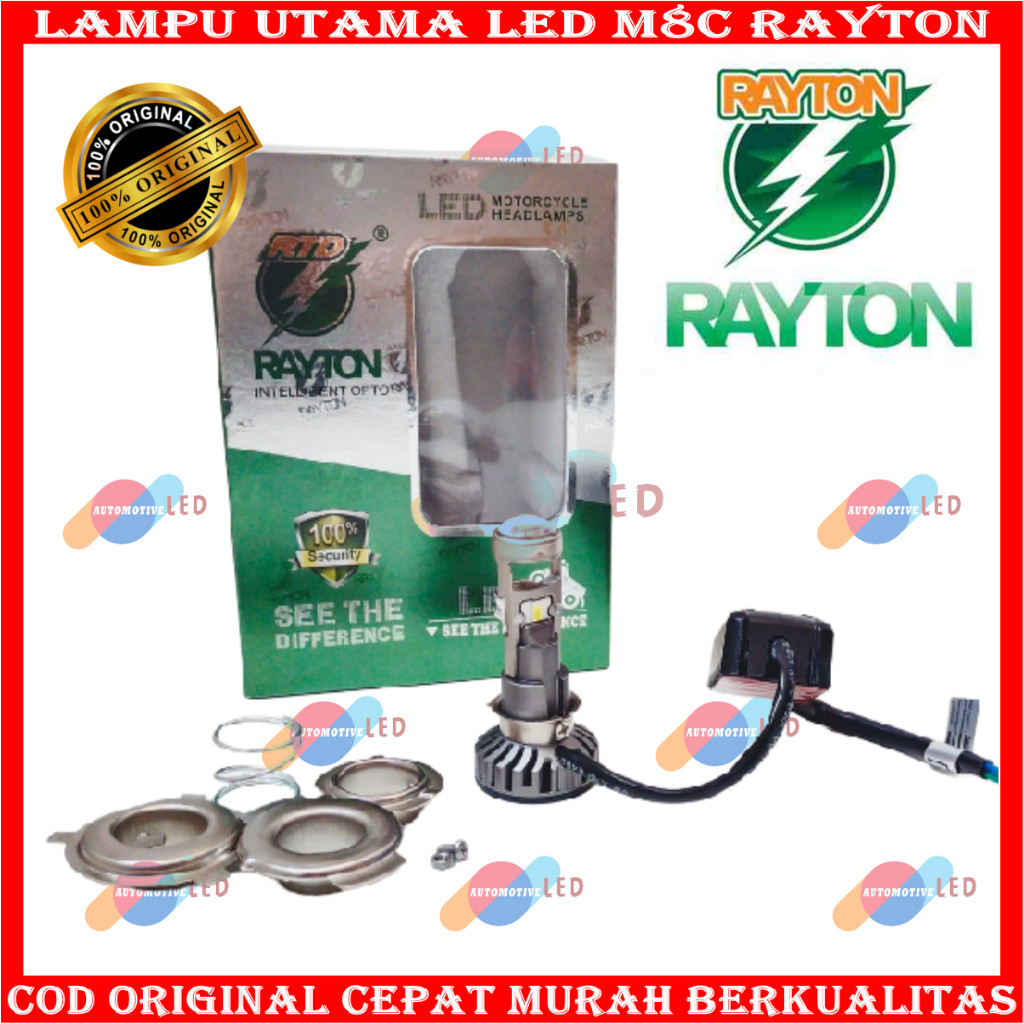 V56RR ต้นฉบับ H6 M8C M9 RTD 35 WATT UNIVERSAL BILED RAYTON M8C 35 WATT H4 H7 H6 ไฟหน้า RHD CUT OFF ร