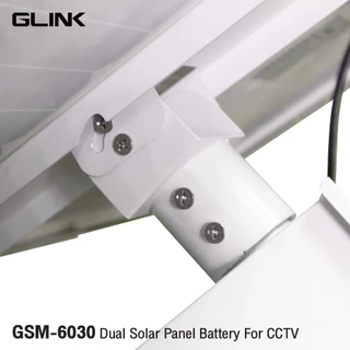 GLINK Solar Panel With Battery แผงโซลาร์เซลล์พร้อมแบตเตอรี่ สำหรับกล้อง CCTV รุ่น GSM-6030