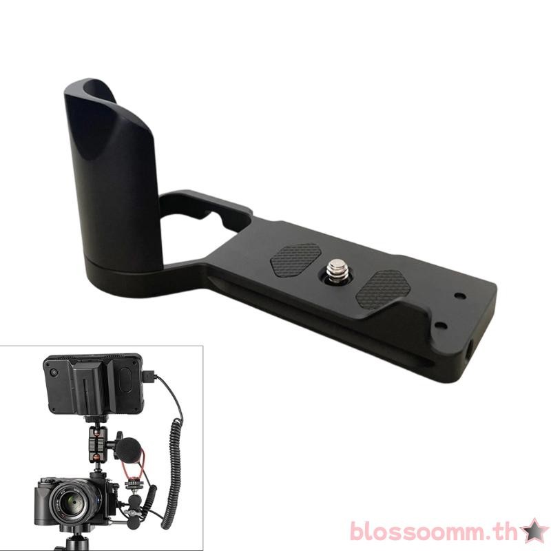 BLOSS Aluminium L Bracket Plate Hand Grip สําหรับ ZV E10 ติดตั้งและถอดด่วน