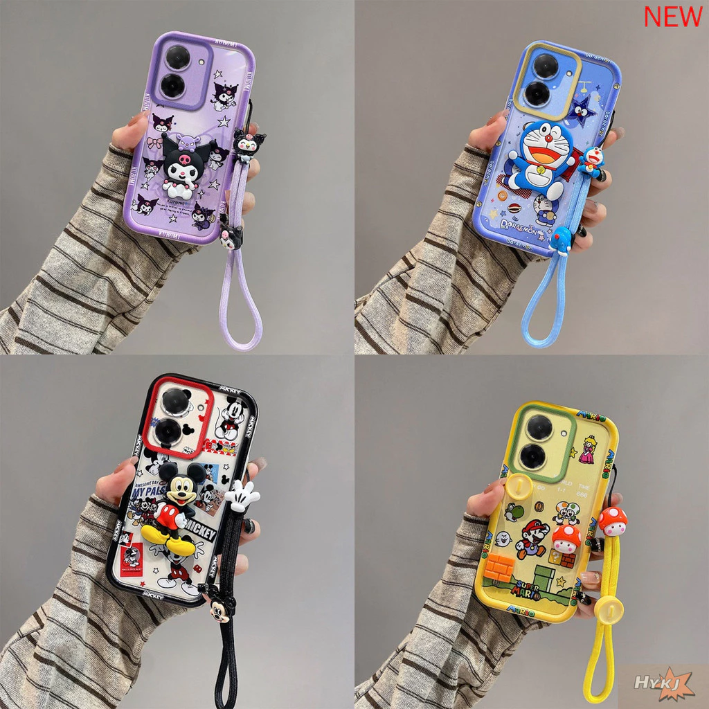 เคส Redmi A5 POCO C71 น่ารักป้องกันการตกอะนิเมะการ์ตูน TPU เคสโทรศัพท์ซิลิโคนอ่อนนุ่มYXML