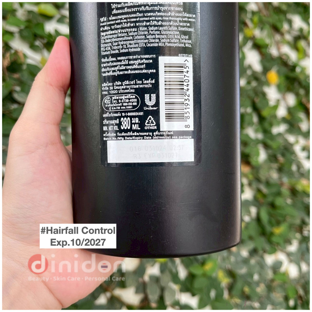 ((dinidon Shop)) TRESemme Shampoo 380 Ml. เทรซาเม่ แชมพู - รูปที่ 2