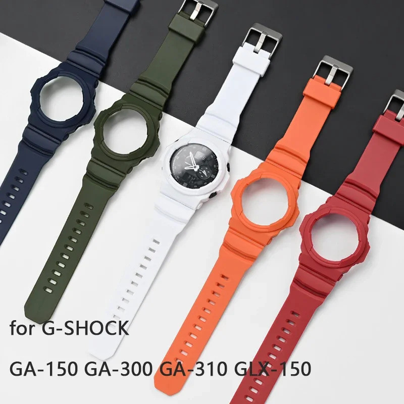 เรซิ่นสําหรับ G-SHOCK GA-150 GA-300 GA-310 GLX-150 นาฬิกาพิเศษสร้อยข้อมือเปลือกป้องกันอุปกรณ์เสริม L