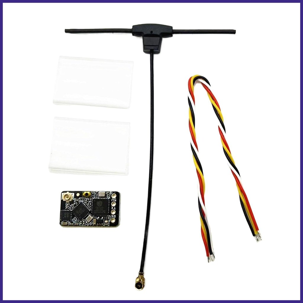 ELRS Receiver 915Mhz แบบพกพา ELRS Racing Drone Receiver สนับสนุน WiFi อัพเกรด Low Latency High Refre