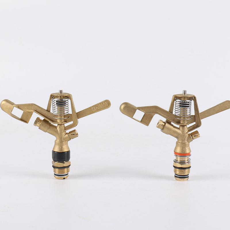 ทองแดงทั้งหมดหมุนสปริงเกลอร์สนามหญ้าฟาร์ม Orchard Sprinkler ชลประทานสปริงเกลอร์ LZ6038 C9UQ