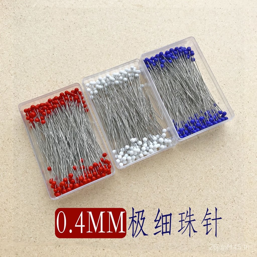 อุปกรณ์เสริม 0.4 มม.Ultra-Fineเครื่องสามารถผ่านรถคงที่เข็มรูปแบบ-Makingมือเย็บยืนตัดDIY Pinเสื้อผ้าW