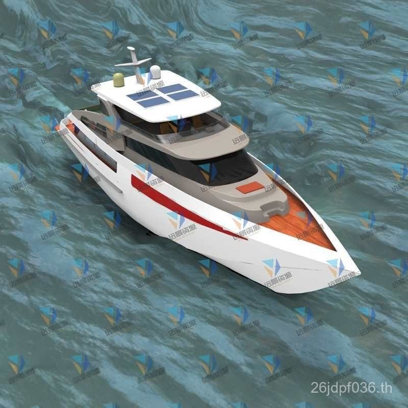 การออกแบบเครื่องกล T ธรรมดา Hull Body Yacht รุ่น EPIGESX Digital Model Drawing Paper Modeling Deluxe