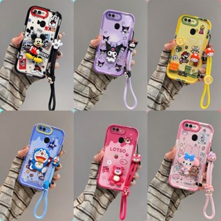 เคส OPPO A5S A7 A12 ตุ๊กตาสติ๊กเกอร์ตัวละครอนิเมะ เคสโทรศัพท…